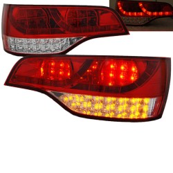 Πισινά Φανάρια Set Για Audi Q7 4L 05-09 Led Κόκκινο/Crystal Sonar Πισινά Φανάρια Set Για Audi Q7 4L 05-09 Led Κόκκινο/Crystal Sonar