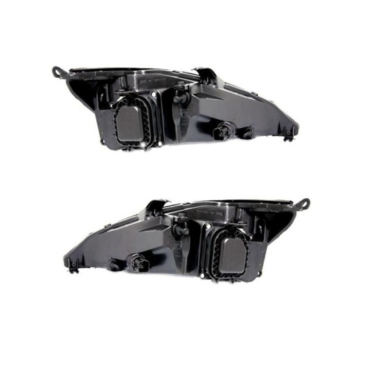 Μπροστινά Φανάρια Set Για Ford Focus 98-02 Μαύρα H4 Depo