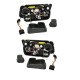 Μπροστινά Φανάρια Set Για Vw Bora 98-05 Angel Eyes Μαύρα H7/H7/H3 Depo
