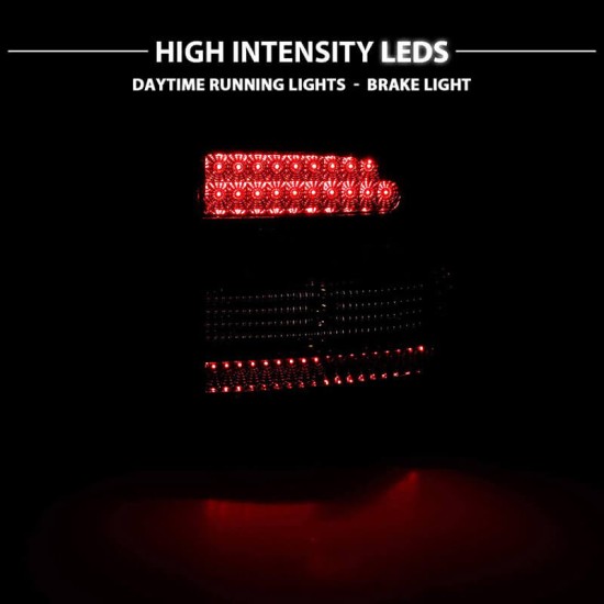 Πισινά Φανάρια Set Για Porsche Cayenne 02-06 Led Φιμέ Eagle Eyes
