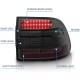 Πισινά Φανάρια Set Για Porsche Cayenne 02-06 Led Φιμέ Eagle Eyes