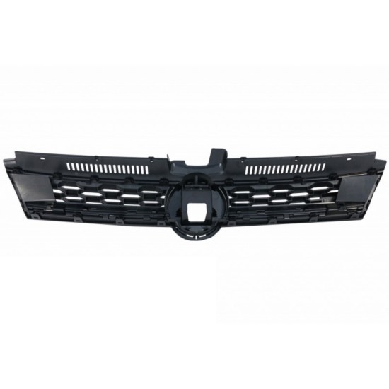 Μάσκα Για Vw Golf VII (7.5) 16-19 GTI Look Κυψελωτή Με Κόκκινο Σιρίτι Και Βάση Αισθητήρα 1 Τεμάχιο