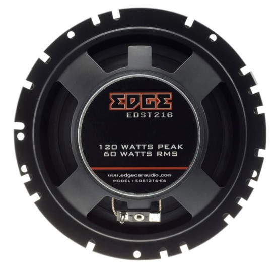 Ηχεία Αυτοκινήτου Edge EDST216-E6 6''/16cm 120w Peak 60w RMS 2 Δρόμων Ζευγάρι 2 Τεμάχια
