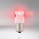 Λάμπες Led P21W Μονοπολικές BA15S 12volt 1.4 watt Κόκκινες Osram 7506DRP-02B 2 Τεμάχια