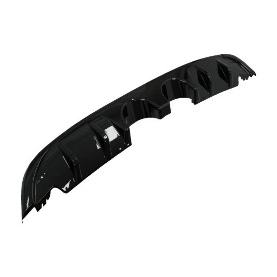 Diffuser Πίσω Προφυλακτήρα Για VW Golf VI (6) 08-12 R20 Look Γυαλιστερό Μαύρο Από Abs Πλαστικό 1 Τεμάχιο