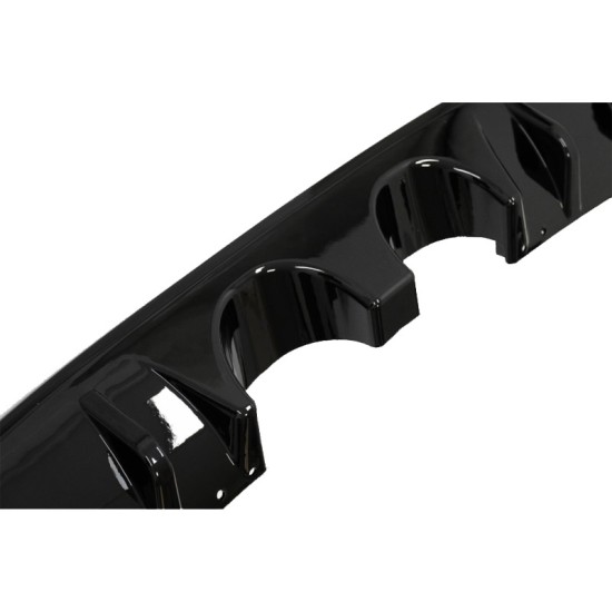 Diffuser Πίσω Προφυλακτήρα Για VW Golf VI (6) 08-12 R20 Look Γυαλιστερό Μαύρο Από Abs Πλαστικό 1 Τεμάχιο