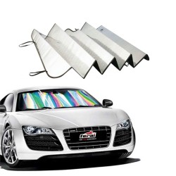 Ηλιοπροστασία Παρμπρίζ Αλουμινίου Laser Ιριδίζουσα X-Large Feral 145 x 80 cm 1 Τεμάχιο Ηλιοπροστασία Παρμπρίζ Αλουμινίου Laser Ιριδίζουσα X-Large Feral 145 x 80 cm 1 Τεμάχιο