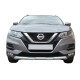 Skid Plates Προφυλακτήρων Off Road Package Για Nissan Qashqai J11 2017+ Ασημί 2 Τεμάχια