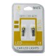 Λάμπες Led Τ10 12volt 3 Led Canbus Auto GS 600567 2 Τεμάχια