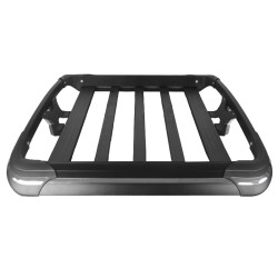 Σχάρα Οροφής Αυτοκινήτου Αλουμινίου Aero Κάθετη Μαύρη 127x96cm 28828