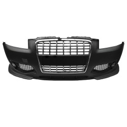 Μπροστινός Προφυλακτήρας Για Audi A3 8P 05-08 RS Look Με Μάσκα Χρωμίου Με Κάθετες Γραμμές & Προβολείς Ομίχλης Μπροστινός Προφυλακτήρας Για Audi A3 8P 05-08 RS Look Με Μάσκα Χρωμίου Με Κάθετες Γραμμές & Προβολείς Ομίχλης