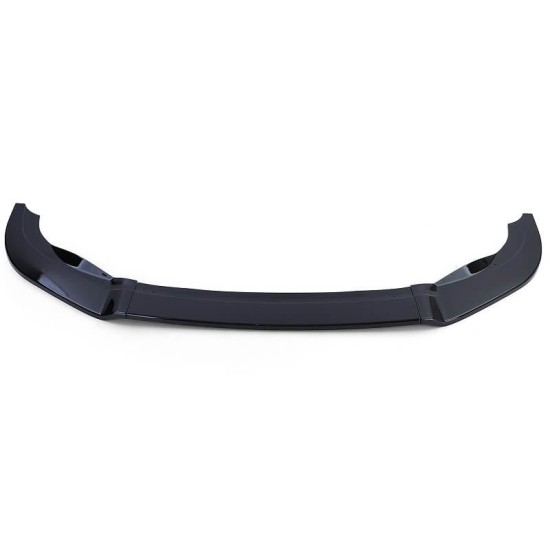 Μπροστινό Spoiler Για VW Golf VI (6) 08-12 R20 Από Abs Πλαστικό Μαύρο Γυαλιστερό 3 Τεμάχια
