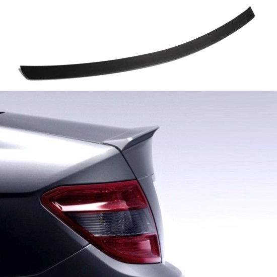 Αεροτομή Πορτ Παγκάζ Για Mercedes-Benz C-Class W204 07-14 Amg Look Lipspoiler Από Abs Πλαστικό