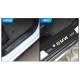 Διακοσμητικά Εσωτερικά Μασπιέ Πόρτας Carbon Look Bmw Αυτοκόλλητα 4 Τεμάχια