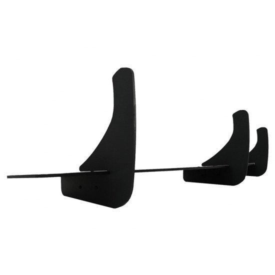 Diffuser Πίσω Προφυλακτήρα Για VW Scirocco 09-17 Για R Έκδοση Gloss Black 3 Bars