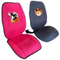 Πλατοκαθίσματα Double Face Καραβόπανο Disney Mickey Mouse / Donald Duck Κόκκινο / Μαύρο 2 Τεμάχια Πλατοκαθίσματα Double Face Καραβόπανο Disney Mickey Mouse / Donald Duck Κόκκινο / Μαύρο 2 Τεμάχια