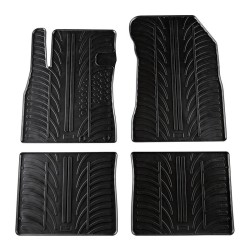 Πατάκια Αυτοκινήτου Gledring 0295 Nissan Note 2013+ Μαύρο 4 Τεμάχια