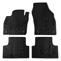 Πατάκια Αυτοκινήτου Gledring 0652 VW T-Cross 2019+ Μαύρο 4 Τεμάχια