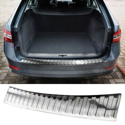 Προστατευτικό Πίσω Προφυλακτήρα Για  Skoda Superb III (3V) 15-20 & 20+ Estate / Caravan Από Ανοξείδωτο Ατσάλι (Steel) Προστατευτικό Πίσω Προφυλακτήρα Για  Skoda Superb III (3V) 15-20 & 20+ Estate / Caravan Από Ανοξείδωτο Ατσάλι (Steel)