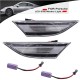 Πλαϊνά Φλας Φτερού Για Porsche  911 Carrera 991 11-16 / Boxster 718 16+ / Cayman 981 12-16 / Cayman 718 16+ Led Dynamic Άσπρα 2 Τεμάχια
