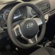 Κάλυμμα Τιμονιού Αυτοκινήτου Otom Stitching Δερματίνη Ραφτό Εξώγαζο Μαύρο Medium 37-39cm DK-201