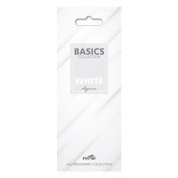 Αρωματικό Αυτοκινήτου Κρεμαστό Feral Basics Collection White Elegance Αρωματικό Αυτοκινήτου Κρεμαστό Feral Basics Collection White Elegance