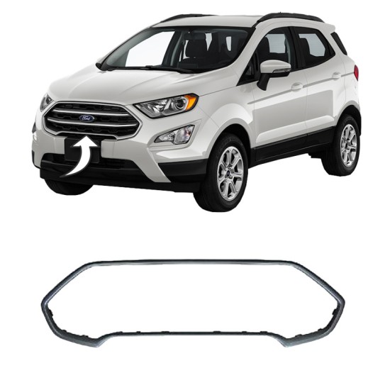 Πλαίσιο Μάσκας Για Ford Ecosport 2017- Χρώμιο 1 Τεμάχιο