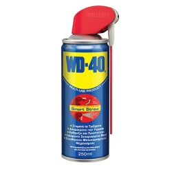 Σπρέι Αντισκωριακό - Λιπαντικό Smart Straw WD-40 250ml Σπρέι Αντισκωριακό - Λιπαντικό Smart Straw WD-40 250ml
