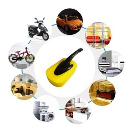 Σφουγγαρι Πλυσίματος Αυτοκινήτου Κίτρινο Guard 1106051 Με Πλαστική Λαβή 33cm x 11cm x12cm