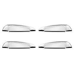 Καλύμματα Χερουλιών Πόρτας Από Ανοξείδωτο Ατσάλι (Steel) Για Fiat Grande Punto 2005-2010 Σετ 8 Τεμαχίων Καλύμματα Χερουλιών Πόρτας Από Ανοξείδωτο Ατσάλι (Steel) Για Fiat Grande Punto 2005-2010 Σετ 8 Τεμαχίων