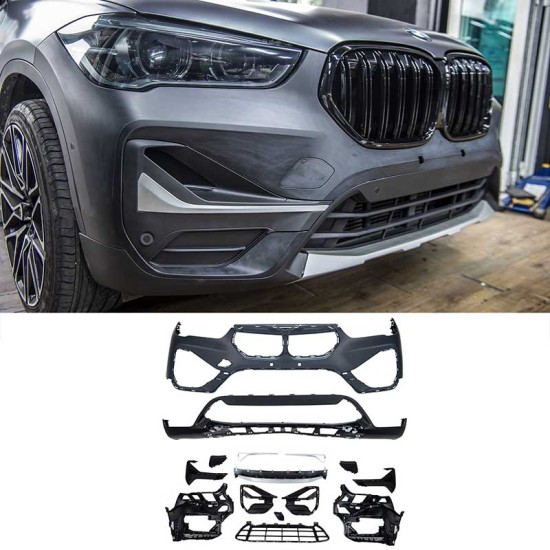 Μπροστινός Προφυλακτήρας Για Bmw X1 F48 15-19 Upgrade σε Facelift LCI