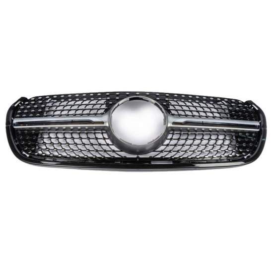 Μάσκα Για Mercedes-Benz X-Class W470 18+ Diamond Look Χρώμιο 1 Τεμάχιο