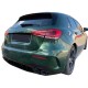 Diffuser Πίσω Προφυλακτήρα Για Mercedes-Benz A-Class W177 19+ Hatchback Amg Look Με Μαύρες Μπούκες