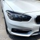 Φρυδάκια Μπροστινών Φαναριών Για Bmw 1 F20/F21 LCI 2015-2019 Βαμμένα Μάυρο Γυαλιστερό Χρώμα 2 Τεμάχια