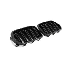 Καρδιές Μάσκας Για Bmw X2 F39 18+ M4 Look Με Διπλή Γρίλια Μαύρο Γυαλιστερό 2 Τεμάχια Καρδιές Μάσκας Για Bmw X2 F39 18+ M4 Look Με Διπλή Γρίλια Μαύρο Γυαλιστερό 2 Τεμάχια