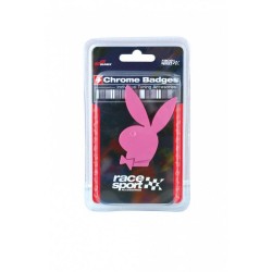 Αυτοκόλλητo 3D "Sexy Bunny" Pink Ροζ 4.5cm x 7.3cm 1 Τεμάχιο