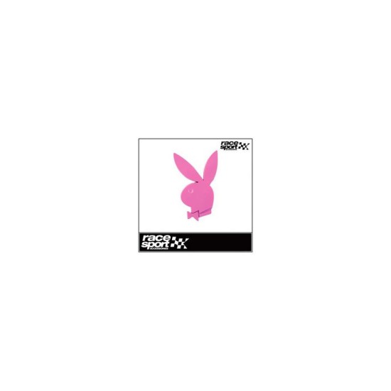 Αυτοκόλλητo 3D "Sexy Bunny" Pink Ροζ 4.5cm x 7.3cm 1 Τεμάχιο