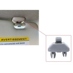 Ανταλλακτικό Κλιπ Σκίαστρου Για Audi A1 8X, A3 8P, A4 B6, B7, B8, A5 8T, Q3 8U, Q5 8R,TT 8J, Seat Exeo 1 Τεμάχιο Γκρι