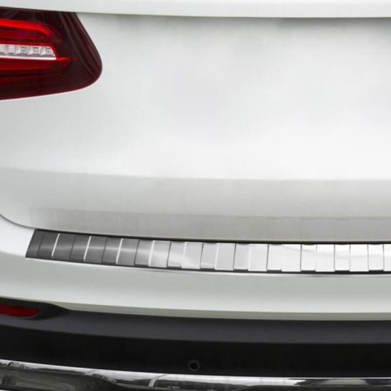Προστατευτικό Πίσω Προφυλακτήρα Για Mercedes-Benz GLC X253 15+ Από Ανοξείδωτο Ατσάλι (Steel)