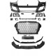 Μπροστινός Προφυλακτήρας Για Audi A3 8V 11-16 Hatchback / Sportback RS3 Look Με Μάσκα Μαύρη Γυαλιστερή