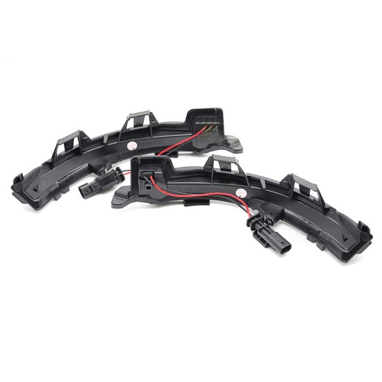 Φλας Καθρέπτη Για Volvo S90 V90 V60 XC40 Smoke Dynamic Led 2 Τεμάχια