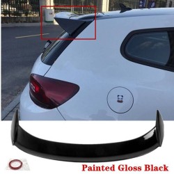 Αεροτομή Οροφής Για Vw Scirocco 08-14 Osir V2 Look Γυαλιστερό Μαύρο Από Abs Πλαστικό