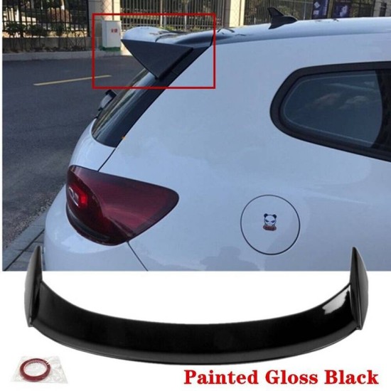 Αεροτομή Οροφής Για Vw Scirocco 08-14 Osir V2 Look Γυαλιστερό Μαύρο Από Abs Πλαστικό