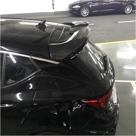 Αεροτομή Οροφής Για Opel Astra K 15-21 "Oetinger" Look Μαύρη Γυαλιστερή Από Abs Πλαστικό