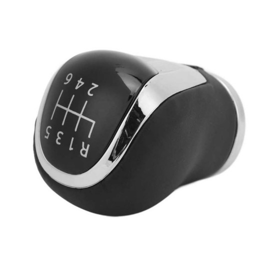 Πόμολο Λεβιέ Ταχυτήτων Μαρκέ Μαύρο/Χρώμιο Για Nissan Qashqai J11 Με 6 Ταχύτητες GK3174 Πόμολο Λεβιέ Ταχυτήτων Μαρκέ Μαύρο/Χρώμιο Για Nissan Qashqai J11 Με 6 Ταχύτητες GK3174