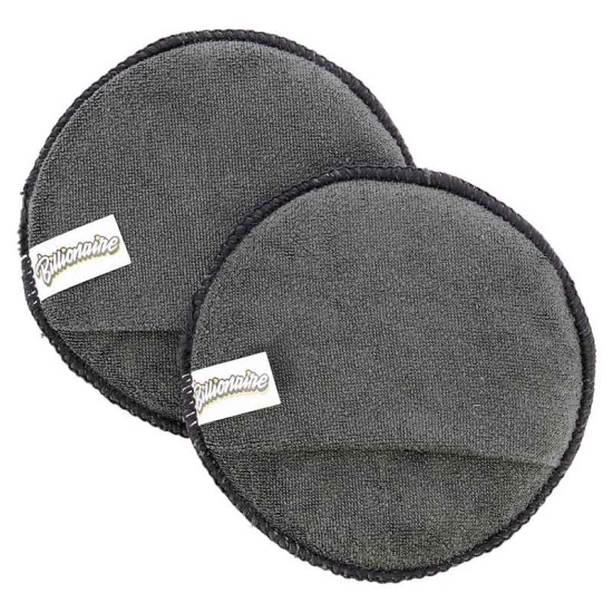 Σφουγγάρια Γυαλίσματος Microfiber Billionaire Applicator Pad 15cm  BLN0545 Γκρι 2 Τεμάχια