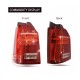 Πισινά Φανάρια Set Για Vw T6 15-20 Full Led Bar Κόκκινο/Crystal Carner Με Dynamic Φλας