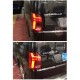 Πισινά Φανάρια Set Για Vw T6 15-20 Full Led Bar Κόκκινο/Crystal Carner Με Dynamic Φλας
