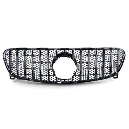 Μάσκα Για Mercedes-Benz GLA X156 13-16 Panamericana Look Μαύρο Γυαλιστερό 1 Τεμάχιο