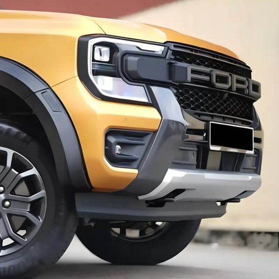 Μάσκα Για Ford Ranger T9 2022+ XLT / Sport / Wild Trak Raptor Type Μαύρο Ματ